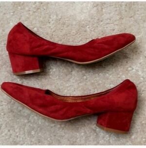 JEFFREY CAMPBELL MAROON SHOES Size 10